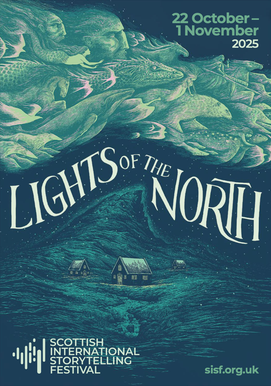 Title page from the Scottish International Storytelling festival 2025 programme.